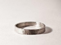 Hammer Textured Ring