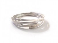 Silver Fold Rings