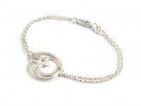 Silver Baroque Chain Bracelet