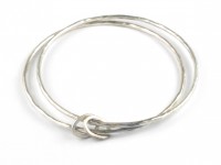 Double Bangle with Two Hoops